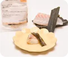 真鱈とこんぶの蒸し煮