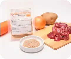 とりレバーと野菜のペースト