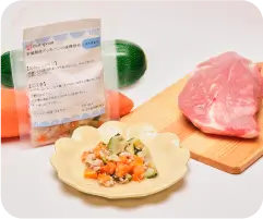 宮城県産ズッキーニの味噌炒め